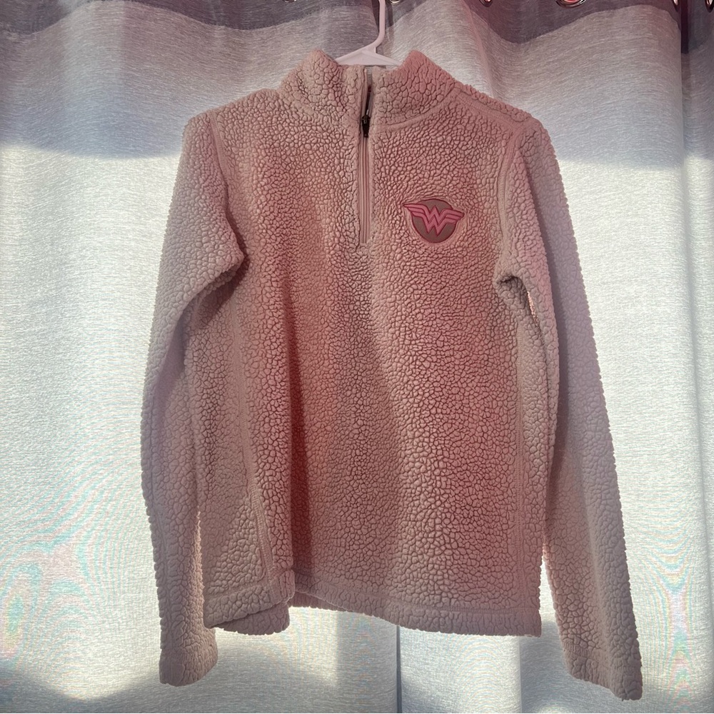 Kids Fleece Pullover - Pink